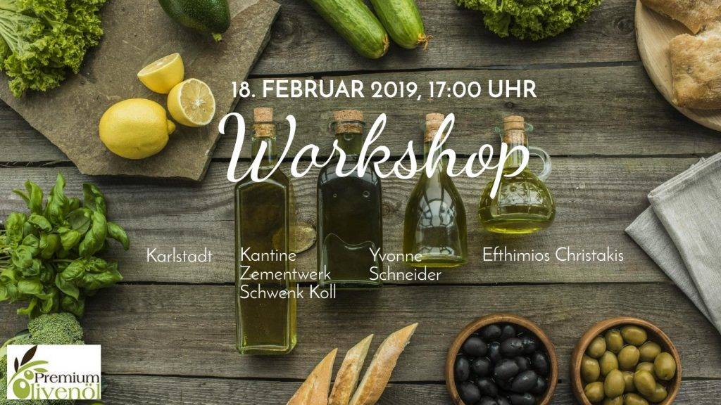 Kochverein Frankonia - Olivenöl Workshop